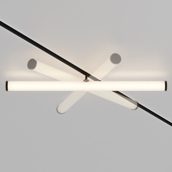 LED Осветител магнитна шина Exility Larc TR086-2-25W3K-B Maytoni 25W 3000K | Osvetlenieto.bg