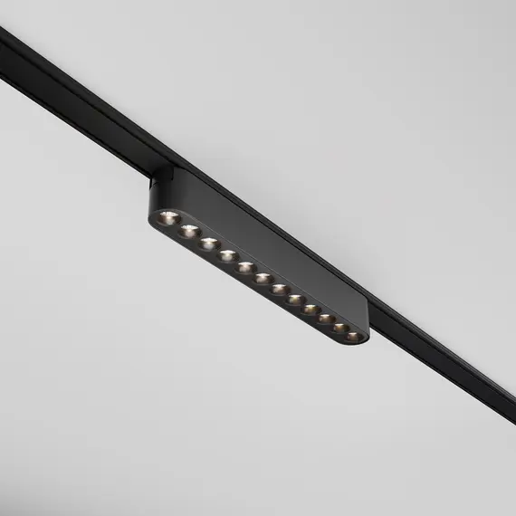 LED осветител за магнитна шина Radity Black TR082-1-12W3K-M-B Maytoni 12W 3000K | Osvetlenieto.bg