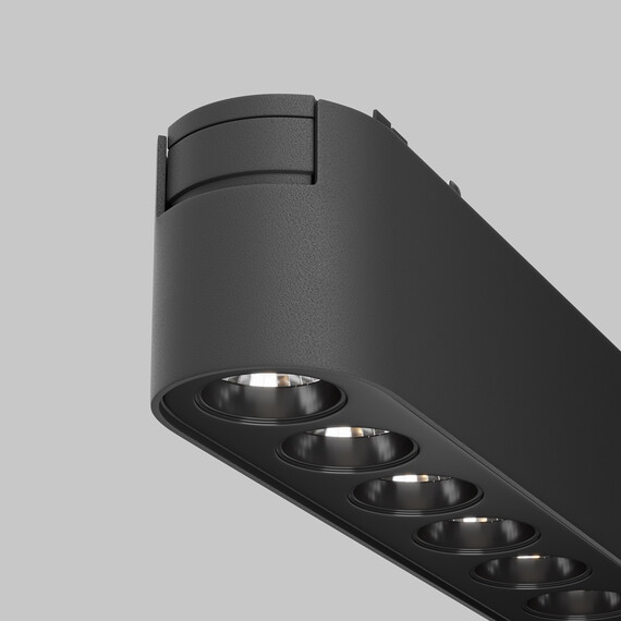LED осветител за магнитна шина Radity Black TR082-1-12W3K-M-B Maytoni 12W 3000K | Osvetlenieto.bg
