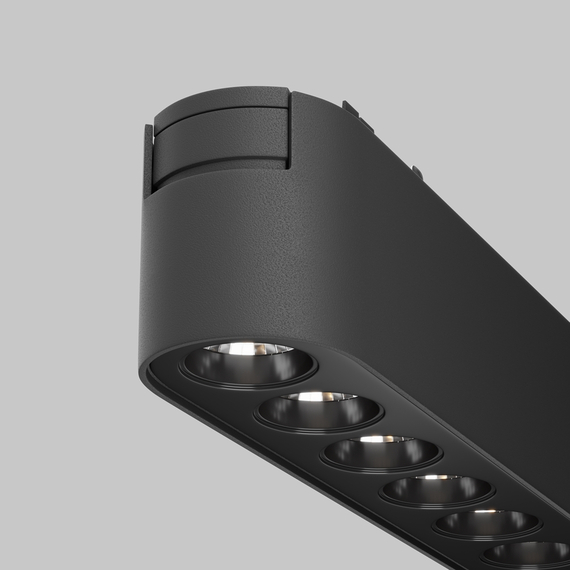LED осветител за магнитна шина Radity Black TR082-1-6W3K-M-B Maytoni 6W 3000K | Osvetlenieto.bg