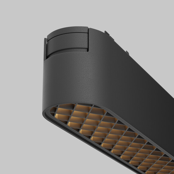 LED осветител за магнитна шина Radity Grid Black TR084-1-12W3K-B Maytoni 12W 3000K | Osvetlenieto.bg