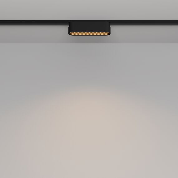 LED осветител за магнитна шина Radity Grid Black TR084-1-6W3K-B Maytoni 6W 3000K | Osvetlenieto.bg