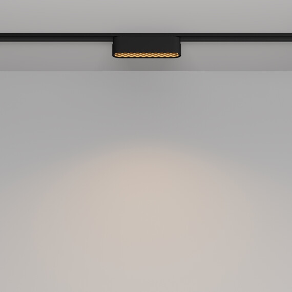 LED осветител за магнитна шина Radity Grid Black TR084-1-6W3K-B Maytoni 6W 3000K | Osvetlenieto.bg