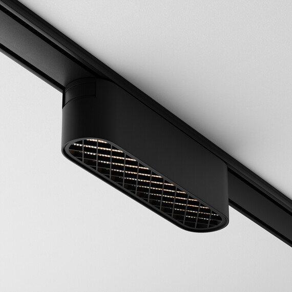 LED осветител за магнитна шина Radity Grid Black TR084-1-6W4K-B Maytoni 6W 4000K | Osvetlenieto.bg