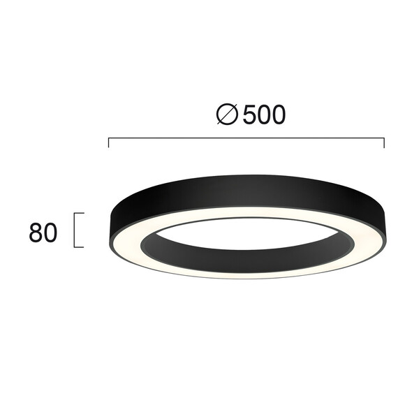 LED Плафон APOLLO 4214101 Viokef 38W 3000K | Osvetlenieto.bg
