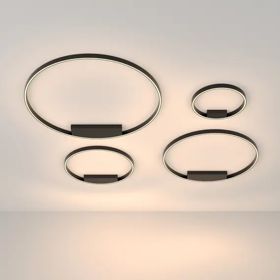 LED Плафон Rim MOD058CL-L25BK Maytoni 25W CCT 3000K/4000K | Osvetlenieto.bg