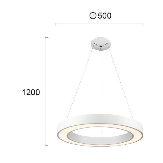 LED Полилей APOLLO 4214000 Viokef 38W 3000K | Osvetlenieto.bg