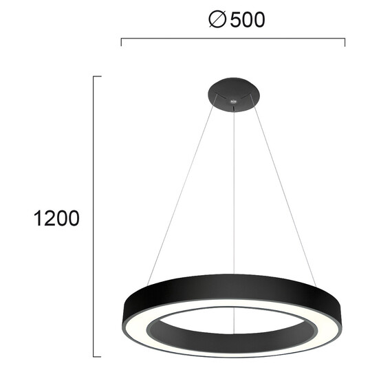 LED Полилей APOLLO 4214001 Viokef 38W 3000K | Osvetlenieto.bg