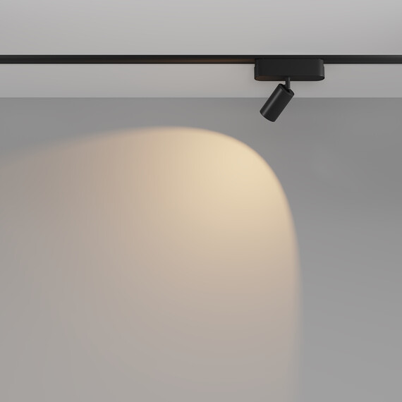 LED Прожектор за магнитна шина Radity Focus LED TR103-1-5W3K-M-B Maytoni 5W 3000K | Osvetlenieto.bg