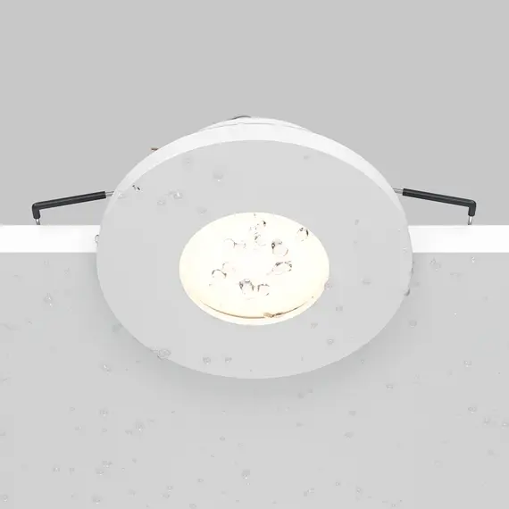 Луна за баня бяла Stark DL083-01-GU10-RD-W Maytoni 1xGU10 IP65 | Osvetlenieto.bg