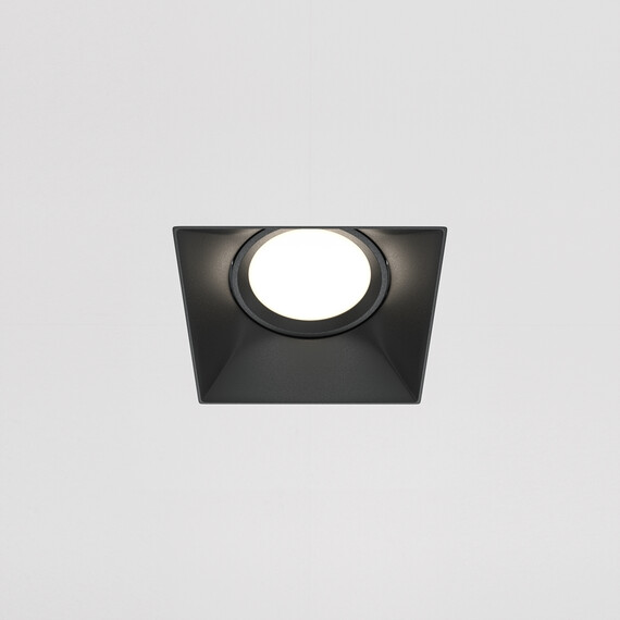 Луна за вграждане DOT DL042-01-SQ-B Maytoni 1xGU10 | Osvetlenieto.bg