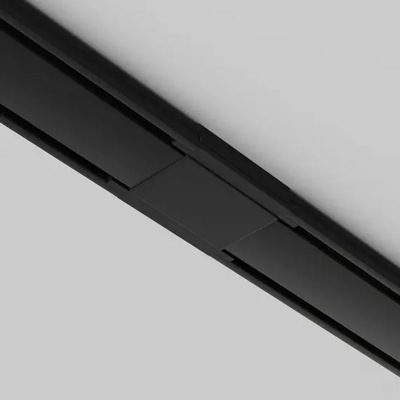 Прав конектор за магнитна шина Radity Black TRA084C-11B Maytoni | Osvetlenieto.bg