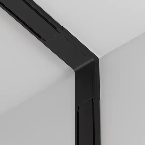 Вертикален конектор за магнитна шина Radity Black TRA084CI-11B Maytoni | Osvetlenieto.bg