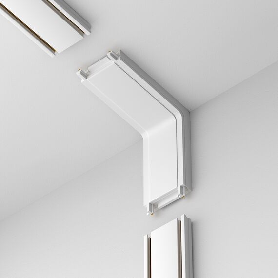 Вертикален конектор за магнитна шина Radity WhiteTRA084CI-11W Maytoni | Osvetlenieto.bg