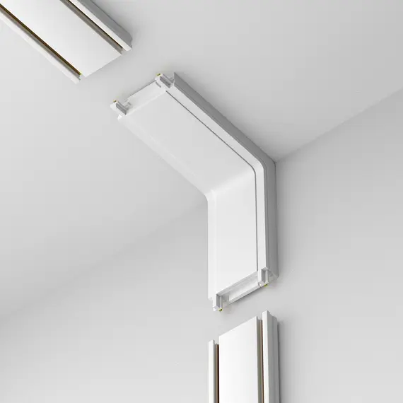 Вертикален конектор за магнитна шина Radity WhiteTRA084CI-11W Maytoni | Osvetlenieto.bg