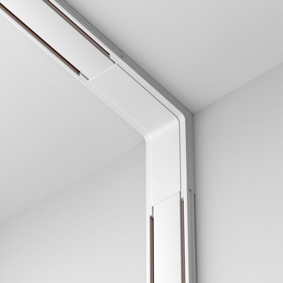 Вертикален конектор за магнитна шина Radity WhiteTRA084CI-11W Maytoni | Osvetlenieto.bg