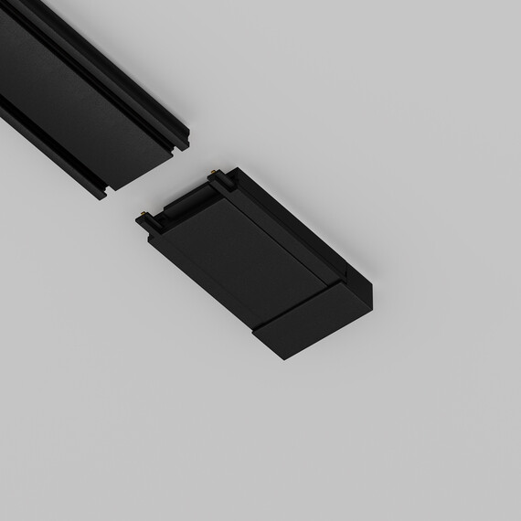 Захранващ конектор за магнитна шина Radity Black TRA084B-11B Maytoni | Osvetlenieto.bg