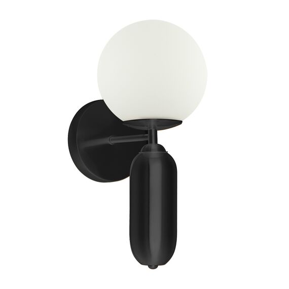 Аплик Aldeva WL-02340-1-BK Italux 1xE27 | Osvetlenieto.bg