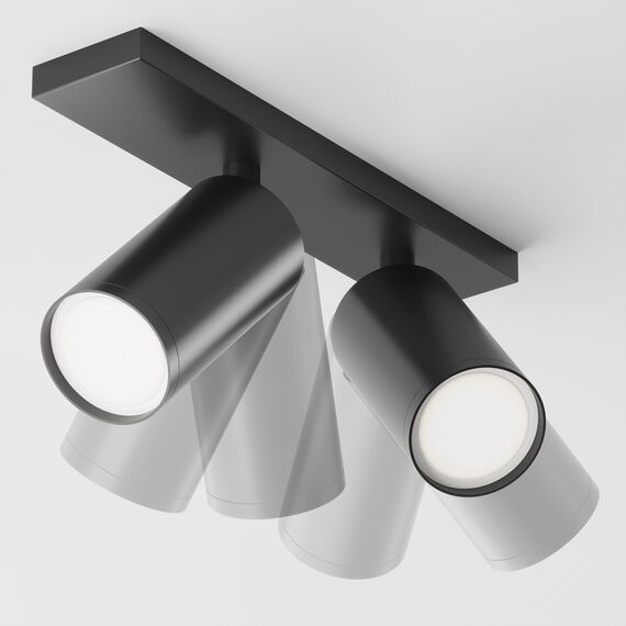 Черен спот FOCUS S C051CL-U-2B Maytoni 2xGU10 | Osvetlenieto.bg