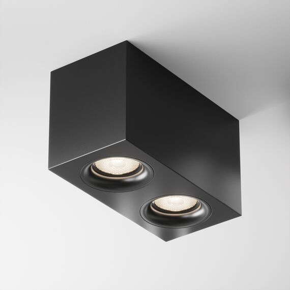 Двойна луна за открит монтаж Slim C013CL-02B Maytoni 2xGU10 | Osvetlenieto.bg Двойна луна за открит монтаж Slim C013CL-02B Maytoni 2xGU10 | Osvetlenieto.bg