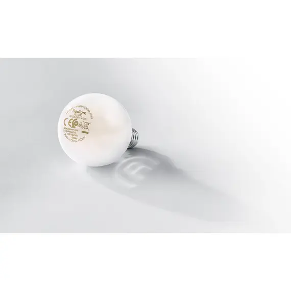 E14 4.2W 2700K Radium LED крушка Filament Матова 470lm P45 Mini-Ball | Osvetlenieto.bg