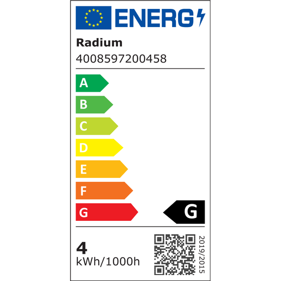GU10 3.4W 2700K Radium LED крушка Димируема 230lm 36° CRI/Ra ≥90 | Osvetlenieto.bg