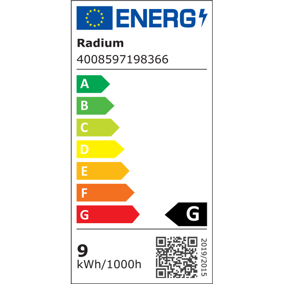 GU10 8.3W 4000K Radium LED крушка Димируема 575lm 60° CRI/Ra ≥90 | Osvetlenieto.bg