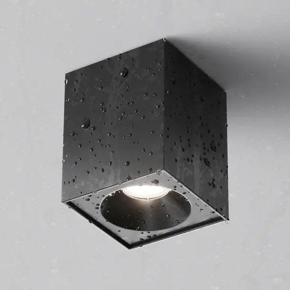 Квадратна луна за баня за открит монтаж Zoom C030CL-01B Maytoni 1xGU10 IP65 | Osvetlenieto.bg