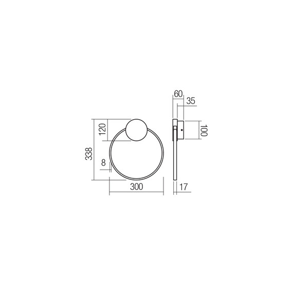 LED Аплик Atom 01-3102 Smarter 11W 3000K | Osvetlenieto.bg