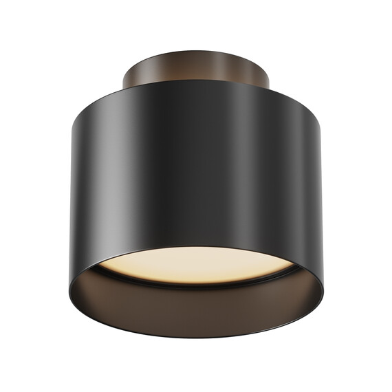 LED Луна за открит монтаж черна Planet C009CW-L12B Maytoni 12W 3000K | Osvetlenieto.bg