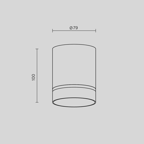 LED Луна за открит монтаж Orlo C085CL-9W3K-W Maytoni 9W 3000K | Osvetlenieto.bg