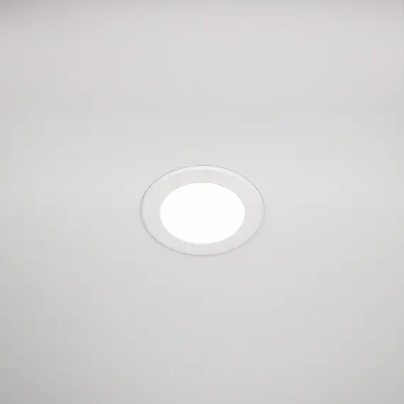 LED Луна за вграждане за баня Stockton DL015-6-L7W Maytoni 7W 3000K-6000K IP44 | Osvetlenieto.bg