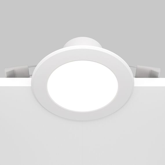 LED Луна за вграждане за баня Stockton DL015-6-L7W Maytoni 7W 3000K-6000K IP44 | Osvetlenieto.bg