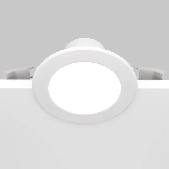 LED Луна за вграждане за баня Stockton DL015-6-L7W Maytoni 7W 3000K-6000K IP44 | Osvetlenieto.bg