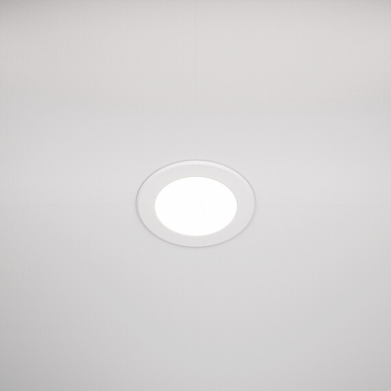 LED Луна за вграждане за баня Stockton DL015-6-L7W Maytoni 7W 3000K-6000K IP44 | Osvetlenieto.bg
