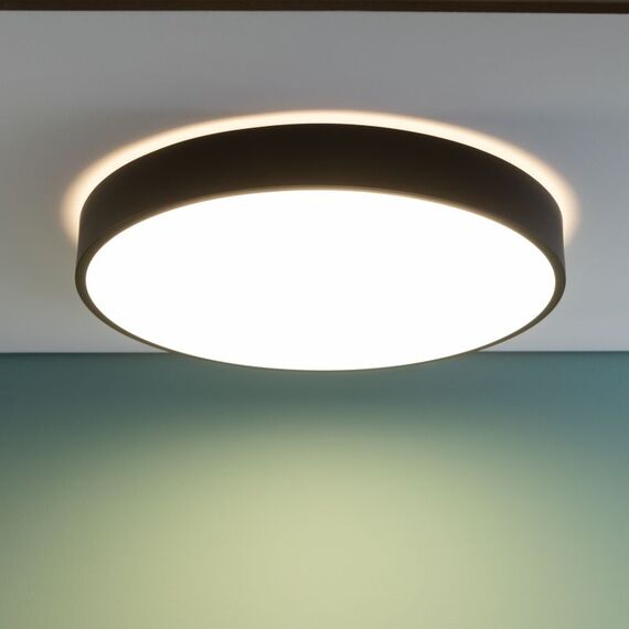 LED Плафон SlimLine черен Brilliant 60W 3000K-6500K | Osvetlenieto.bg