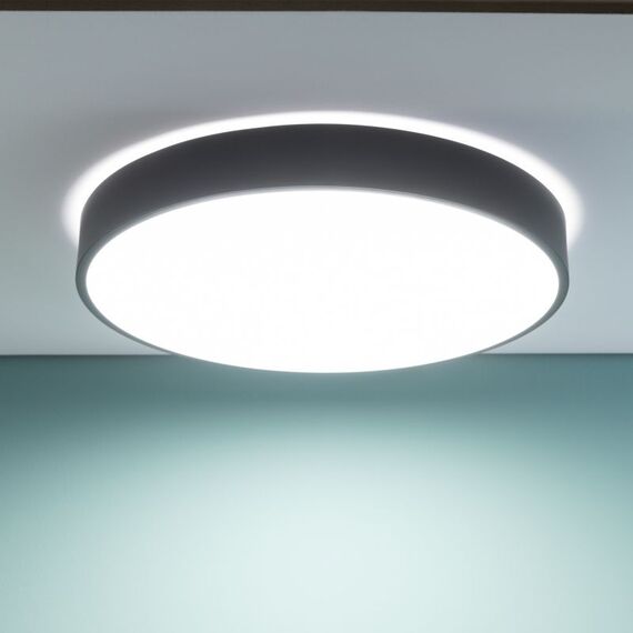 LED Плафон SlimLine черен Brilliant 60W 3000K-6500K | Osvetlenieto.bg LED Плафон SlimLine черен Brilliant 60W 3000K-6500K | Osvetlenieto.bg