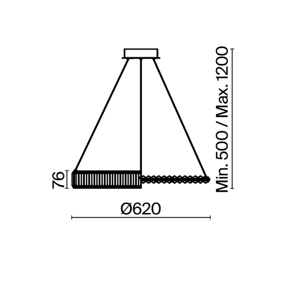 LED Полилей Krone P097PL-L36G4K Maytoni 36W 4000K | Osvetlenieto.bg LED Полилей Krone P097PL-L36G4K Maytoni 36W 4000K | Osvetlenieto.bg