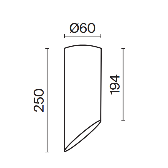 Луна за открит монтаж Lipari C044CL-01-25GU10-W Maytoni 1xGU10 | Osvetlenieto.bg