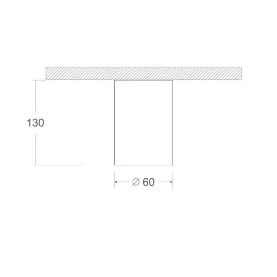 Луна за открит монтаж златен мат Alfa C010CL-01MG Maytoni 1xGU10 | Osvetlenieto.bg
