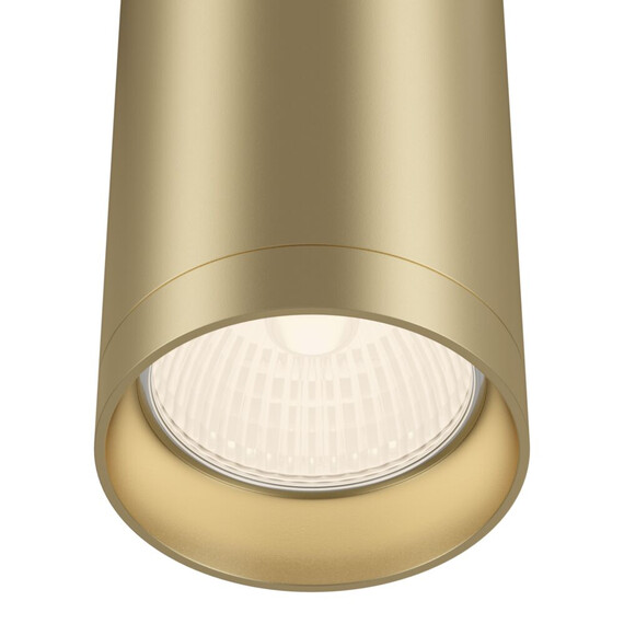 Луна за открит монтаж златен мат Focus Maytoni C010CL-01MG 1xGU10 | Osvetlenieto.bg