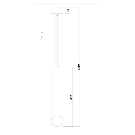 Пендел Lipari P044PL-01-40GU10-B Maytoni 1xGU10 | Osvetlenieto.bg