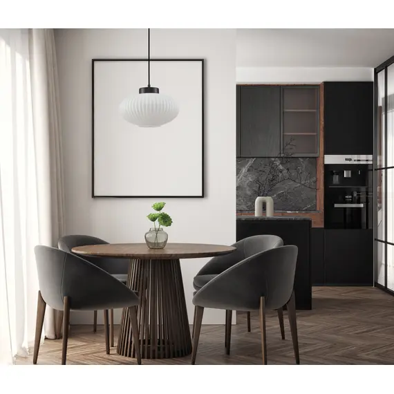 Полилей Groste PND-52376-1-BK Italux 1xE27 | Osvetlenieto.bg