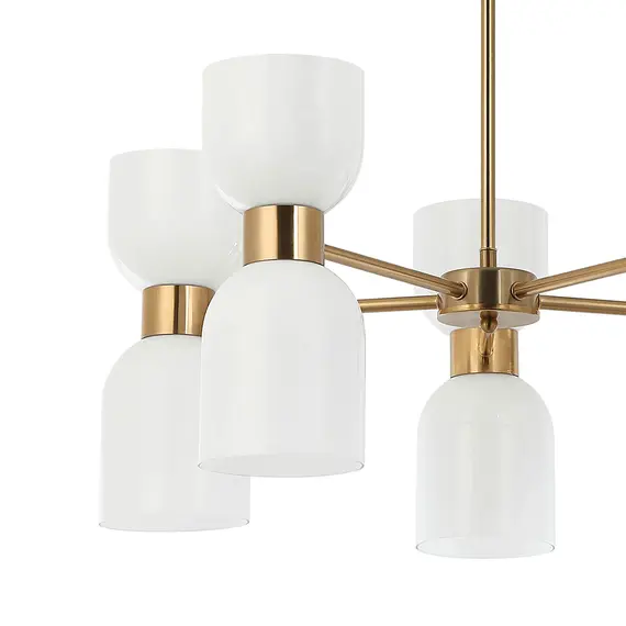 Полилей Monza PND-57602-5-BRO Italux 10xE27 | Osvetlenieto.bg