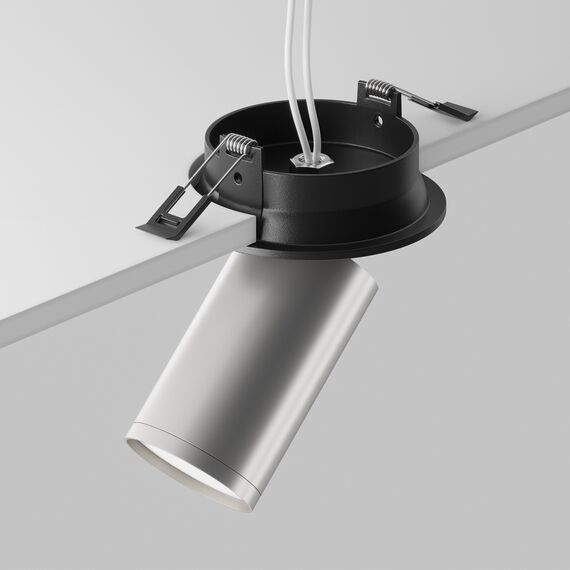 Спот за вграждане FOCUS S C048CL-U-1BS Maytoni 1xGU10 | Osvetlenieto.bg