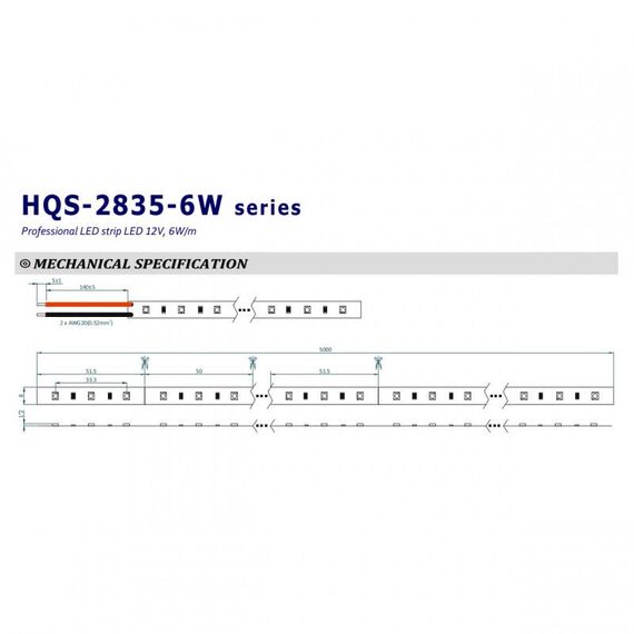 Влагозащитена LED лента 6W 24V 3000К топла светлина SMD2835 - 60 светодиода IP64 | Osvetlenieto.bg Влагозащитена LED лента 6W 24V 3000К топла светлина SMD2835 - 60 светодиода IP64 | Osvetlenieto.bg