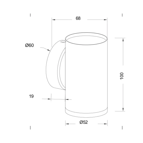 Аплик FOCUS S C068WL-01MG Maytoni 1xGU10 | Osvetlenieto.bg
