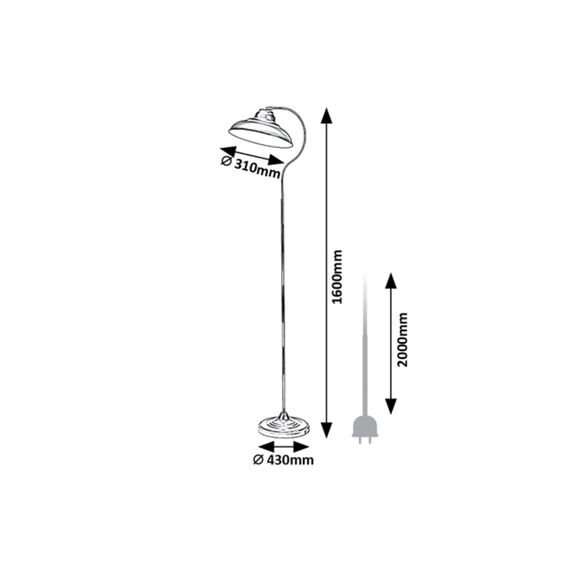 Лампион DRAGAN 5310 Rabalux 1xE27 | Osvetlenieto.bg