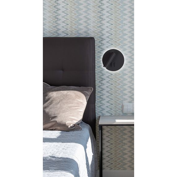 LED Аплик Black MOBY 4188201 Viokef 6W+3W 3000K | Osvetlenieto.bg LED Аплик Black MOBY 4188201 Viokef 6W+3W 3000K | Osvetlenieto.bg