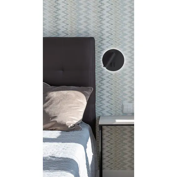 LED Аплик Black MOBY 4188201 Viokef 6W+3W 3000K | Osvetlenieto.bg